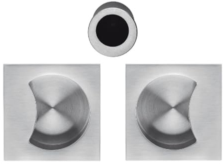 MANIGLIA PER PORTA SCORREVOLE COLOMBO DESIGN MOD. OPEN 5Q ID311 CROMO SENZA SERRATURA