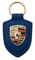 Porsche Schlüsselanhänger Wappen blau **Porsche Driver's Selection** WAP0500950E