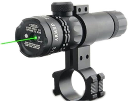 MAYMOC Green Dot Sight con Soporte de riel Picatinny - Incluye Cargador de batería, Soporte e Interruptor de Cable con 2 Juegos de baterías