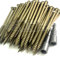 PACK OF 50 - 6.5mm X 100mm GENUINE TIMBERFIX® PLUS STRCTURAL DECKING RAILWAY SLEEPER HEX HEAD SCREW - FREE NEXT DAY DELIVERY & HEX DRIVER BIT
