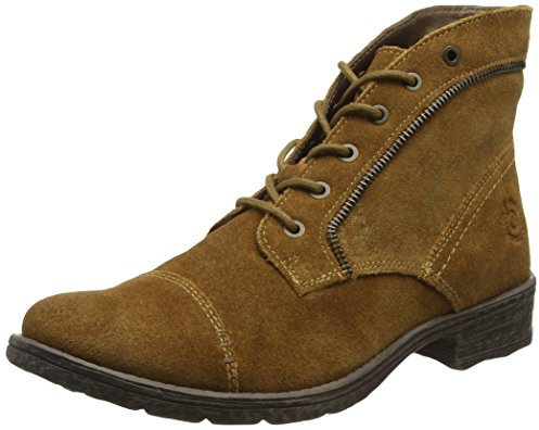 bugatti Damen J47243 Kurzschaft Stiefel, Braun (Cognac 644)