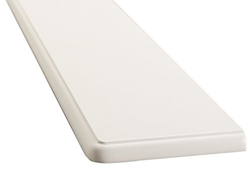 Greenhurst 1-tier easylife lifestyle solutions Easy Fit Radiator Shelves, White, 24-Inch