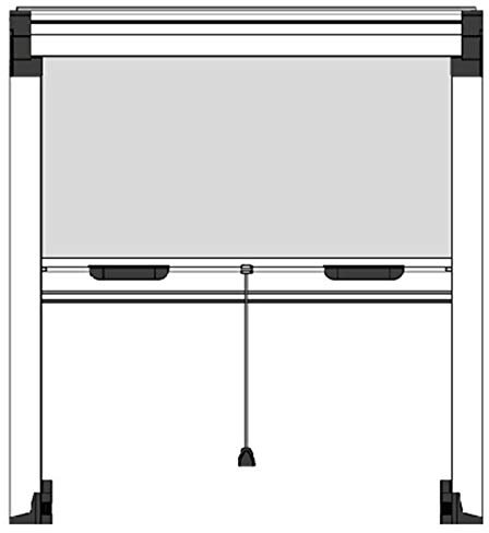 Sangiorgio Zanzariera A Rullo Per Porta