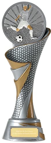 KDS Fußball FG Pokal Trophäe Soccer 3 Größen schwer mit Gravur