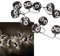 Dapo -Hexen-Lichterkette Black Witch Grusel-Party, Halloween-Feier, Fenster-Deko-Lampe, Horror-Fest, schaurige Beleuchtung, Scary