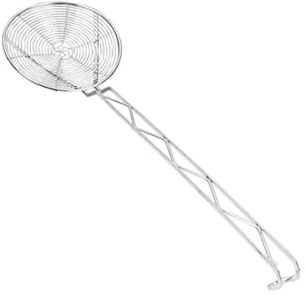 Metaltex Chef Line-Schiumarola 20 cm, Filo Ferro, Argento Metallizzato