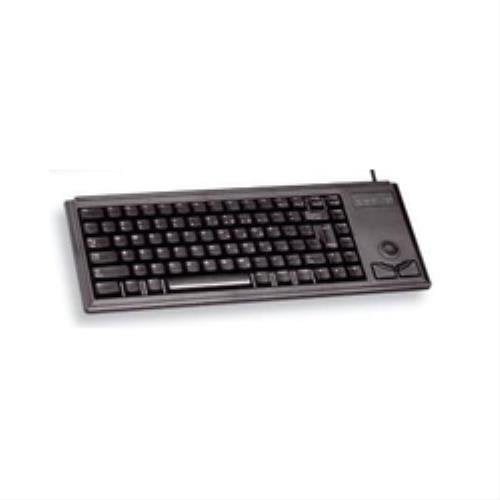 Cherry G84-4420LUBEU-2 Tastatur (US/ENGLISCH) USB Schwarz mit Euro-Symbol - (Tastaturen > Tastaturen)