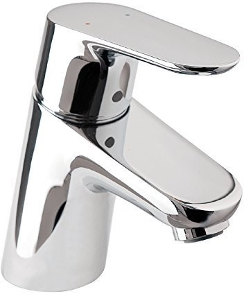 Hansgrohe Waschtischarmatur Focus 70, 31730000, Einhandmischer für Waschtisch mit Keramikkartusche, QuickClean Reinigungsfunktion, Chrom, 09595 2
