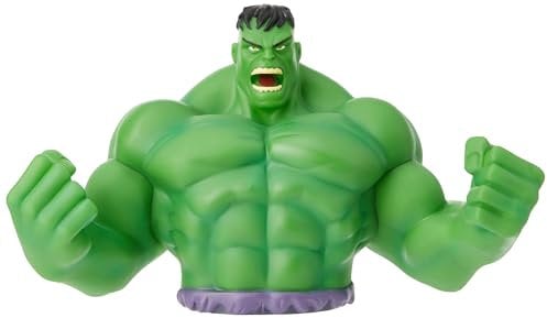 Marvel Bust Bank Green Hulk Action Figures Age 8+