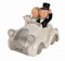 wunderschöne Spardose Hochzeitspaar im Auto Sparschwein,Sparbüchse,Hochzeitsgeschenk