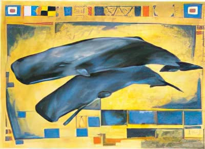 Kunstdruck/Poster: Ole West Wale - hochwertiger Druck, Bild, Kunstposter, 45x33 cm