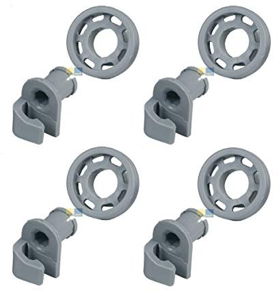 Korbrolle Geschirrspüler 424717 066321 BSH Lady SN SMS 4 Stück für oberen Geschirrkorb