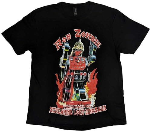 T-Shirt # Xl Black Unisex # Lord Dinosaur