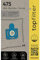 Top 64475 Filtro para AEG Vampyr CE 100-999, de lana, de 30 x 26 x 0,1 cm