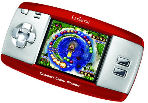 LEXIBOOK JL2374RD LCD Colour Console for hours of Fun