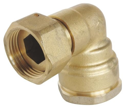 SOMATHERM FOR YOU, Raccord coudé en laiton pour tube PE Ø32 mm, écrou tournant 1, pression 20 bars, température -10° à +80°C, joint EPDM, norme ACS, garantie 5 ans