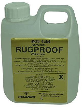 Gold Label Unisex's TR-GLD0257 Rug Proof for Nylon, Clear, 1 Litre