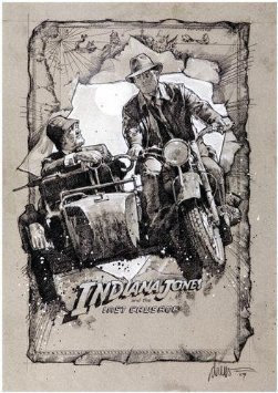 Indiana Jones und der letzte Kreuzzug Mini Poster 28 cm 43 27,9 x 43,2 cm