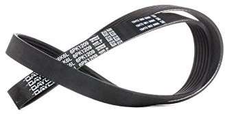 Metzger 6PK1209 DAYCO Keilrippenriemen, Schwarz | Kompatibel mit: CITROËN C1, PEUGEOT 107, RENAULT CLIO II, CLIO II Kasten/Schrägheck, KANGOO, KANGOO Express, TOYOTA AYGO