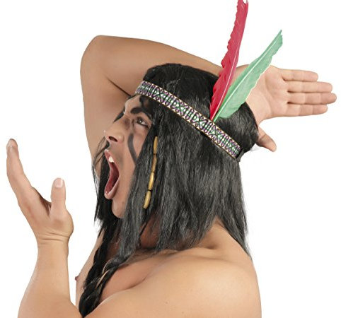 Guirca- Penacho plumas Indio, u (13238.0)