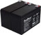 FirstPower Blei-Gel-Akku für USV APC RBC48 7Ah 12V, 12V, Lead-Acid