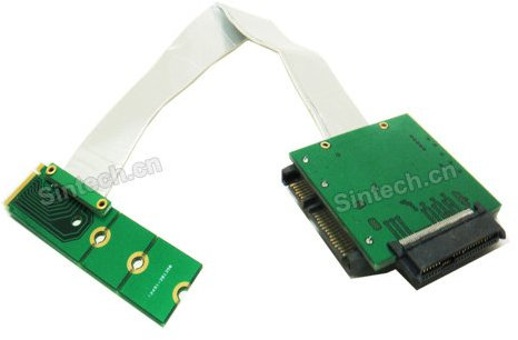 Sintech U.2 SFF-8639 NVMe SSD a M.2 ngff pci-e adaptador con cable de 20 cm para Intel 750/p3500 3600
