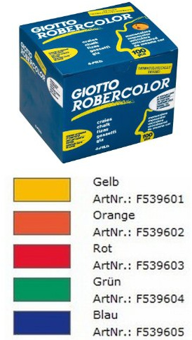 Giotto Robercolor - tizas (Verde)