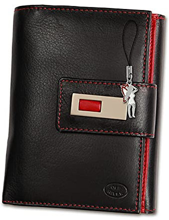 XXL Damenbörse OLD RIVER Geldbörse Damen Lederbörse Leder Geldbeutel Börse NEU3062