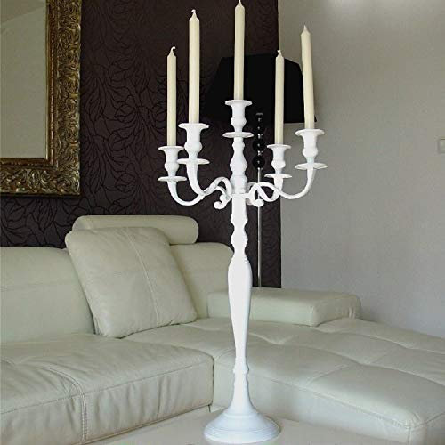 Kerzenleuchter 105cm 5-flammig Big Version ! EVENTLEUCHTER Luxus-Version auch für Stumpenkerzen von DEKOWELTEN