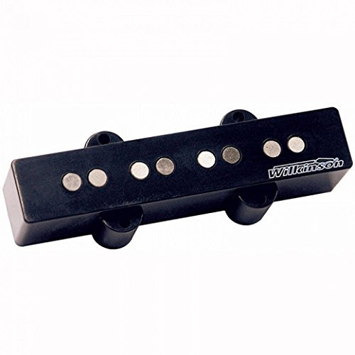 Wilkinson WBJBF Micro Guitare Basse Jazz à Bobinage Unique (Manche)