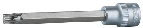 KS Tools 3/8' Bit-Stecknuss Torx, lang, T55, auf Hänger