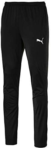 PUMA Herren, LIGA Sideline Poly Pant Core Hose, Black-White, 44/46EU