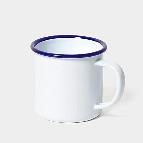 Falcon Housewares 12 x Enamel 8cm Mug White