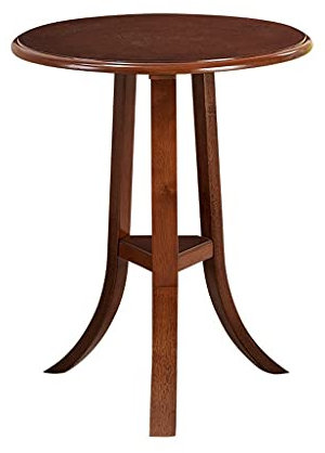 BDPP Beistelltisch Couchtisch Couchtisch Runde Antike Gummi Holz Dekoration Beistelltisch Sofa Kleine Couchtisch geeignet for Wohnzimmer Schlafzimmer leicht zusammenzubauen