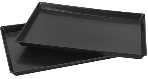 PATKAW 2St Sittichkothalter Pfanne für Papageienkäfig Hundebox Tablett Töpfchen Hundekäfig Vogelkäfig Tablett Papagei Toilettenschüssel Meerschweinchen Kleiner Papagei Hase Heu Urin-Pad