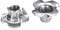 Bolt Dropper T-Nuts - Stainless Steel 4-Pronged Tee Nut, M5x8mm - Dependable Hardware for Fastening Wood, Particle or Composite Material Workpieces - Set of 25