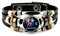 Leuchtendes Lederarmband Mit 12 Sternbildern – Zwölf Sternzeichen,Mehrschichtiges Web-Punk-Armband,Waage,Skorpion,Jungfrau,Löwe,Knopf-Zeit-Edelstein-Armband Für Männer Und Frauen,Zwillinge,Einhei