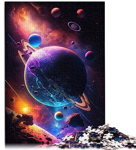 Puzzle „Beyond The Horizon Galaxie“-Puzzle für Erwachsene, 1000 Teile, Holzpuzzle, geeignet für Erwachsene und Kinder über 12 Jahre, Spielzeug-Wanddekoration, Größe: 50x75 cm