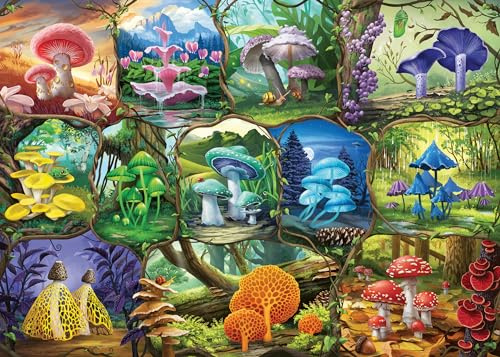 Ravensburger — 1000-teiliges Zauberpilz-Puzzle | Puzzles für Erwachsene und Kinder mit den Maßen 70x50 cm | Geschenk für Erwachsene und Kinder ab 14 Jahren