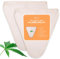 QINGGENG Reusable Hemp Nut Milk Strainer Bag, 28 x 30 cm, Cheese Cloth Bag for Juice, Greek Yoghurt, Pack of 2