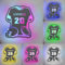 WILINNI Personalisiertes Rugby-Trikot-Namensspiegellicht, Spiegel-Acryl-Neonschild, Individuelle Namensnummer, Led Licht Personalisiert Geschenk Für Sportliebhaber, Weihnachtsgeburtstag (Stil 12)