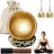 Tibetische Klangschale,Meditationsklangschale,Singing Bowl,Klangschalen Set,mit Holz Klöppel und Klangschalenkissen,Glocke,Klangschalen Set Chakra für Yoga Meditation und Entspannung
