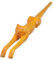 CALLARON raspador masajeador mascota interior conformado picor auto rascador para gatos rascador de espalda en forma de gato rascador de espalda mano rascadores de espalda de madera