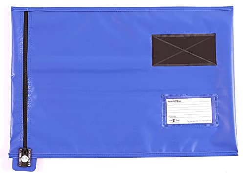 GoSecure Lightweight Security A3 Pouch Blue