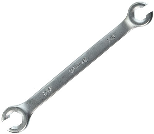 Williams 10600 Flare Nut Wrench, 3/8 by 7/16-Inch