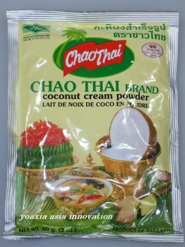 [ 6x 60g ] CHAO THAI Kokosmilchpulver Kokos Cream Pulver