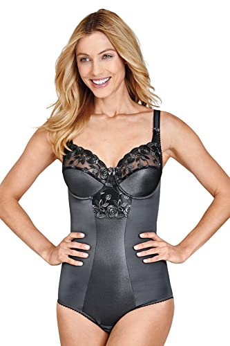 Miss Mary of Sweden Rose Vollschalen-Body mit Bügel 100E Dunkelgrau