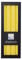 stabkerze gelb 22x250mm kerzenfarm hahn 4er Set 100% pflanzliches stearin