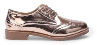 La Modeuse , Scarpe Stringate Donna, Rosa (Doré Rose), 41 EU