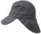 Herrenmützen Basecap Grau Nackenschutz Sonnenschutz mit UV-Schutz Urlaub wandern Unisex (172)